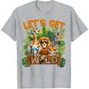 Let's Get Wild Zoo Animal Wildlife Safari Birthday Men Women T-Shirt