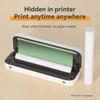 A4 Thermal Printer Paper 4 Roll, 8.3 inches Wide, Fax Paper, Compatible with PeriPage A40, M08F, MT810 and Other Portable Thermal Printers (4 Rolls |