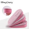 Women's Invisible Heightening Half Pad Massage Soft Inner Heightening Sports Shoes White Shoes Canvas Shoes Heel Pad