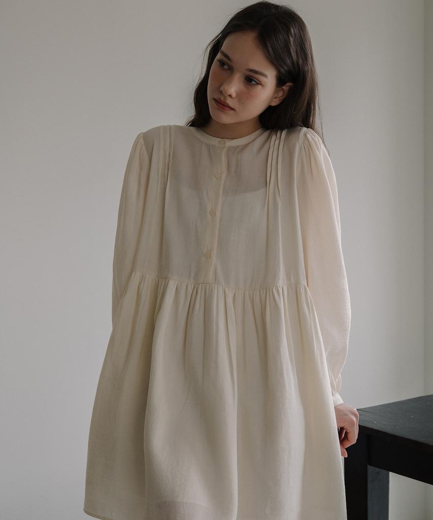 Laminez Pure Midi Dress - Ivory