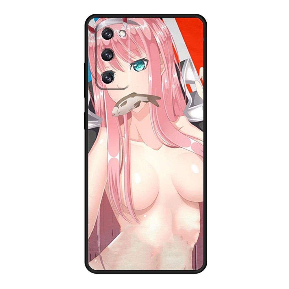 Чехол для телефона Samsung S21 Plus S9 S10 S20 FE 2022 S7 S10e S22 Ultra 5G S8 противоударный Zero Two Darling in the FranXX Anime