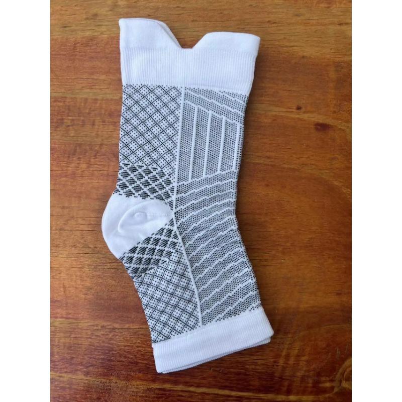 1 пара носков для нейропатии - Терапия периферического неврита, компрессионные диабетические носки без пальцев для голеностопа, подагры, боли при повреждении нервов