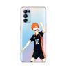 Haikyuu Hinata Attacks аниме для OPPO Reno7 SE 6 5 ZF 4G 5G Find X2 X3 Neo Lite Pro Plus прозрачный мягкий чехол для телефона