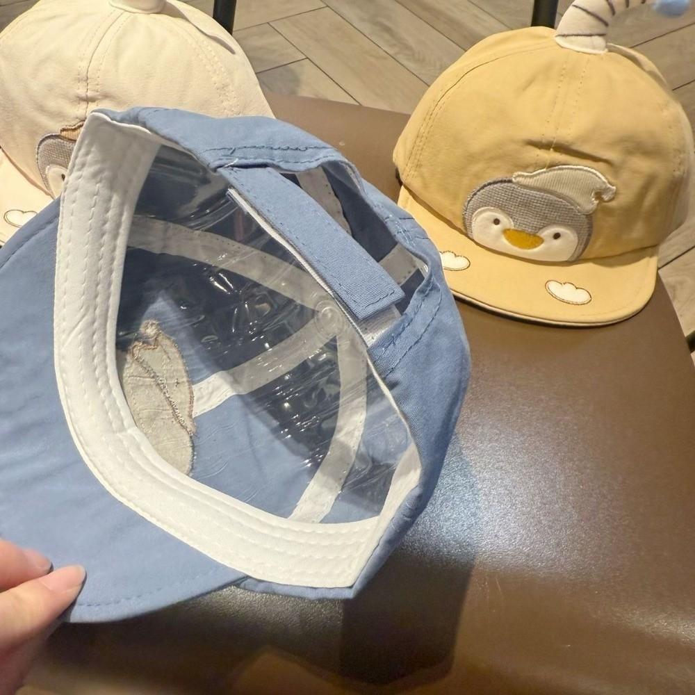 Cartoon Penguin Baseball Cap Breathable Peaked Hat New Sun Hat for Spring Summer