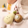Мультяшная Милая Фруктовая Плюшевая Кукла Брелок Питайя Персик Груша Вишня Банан Киви Яблоко Плюшевая Игрушка Домашнее Украшение Подарок Для Детей