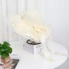 New adult straw hat summer women's sun hat fairy wind seaside beach vacation princess wear sunscreen hat