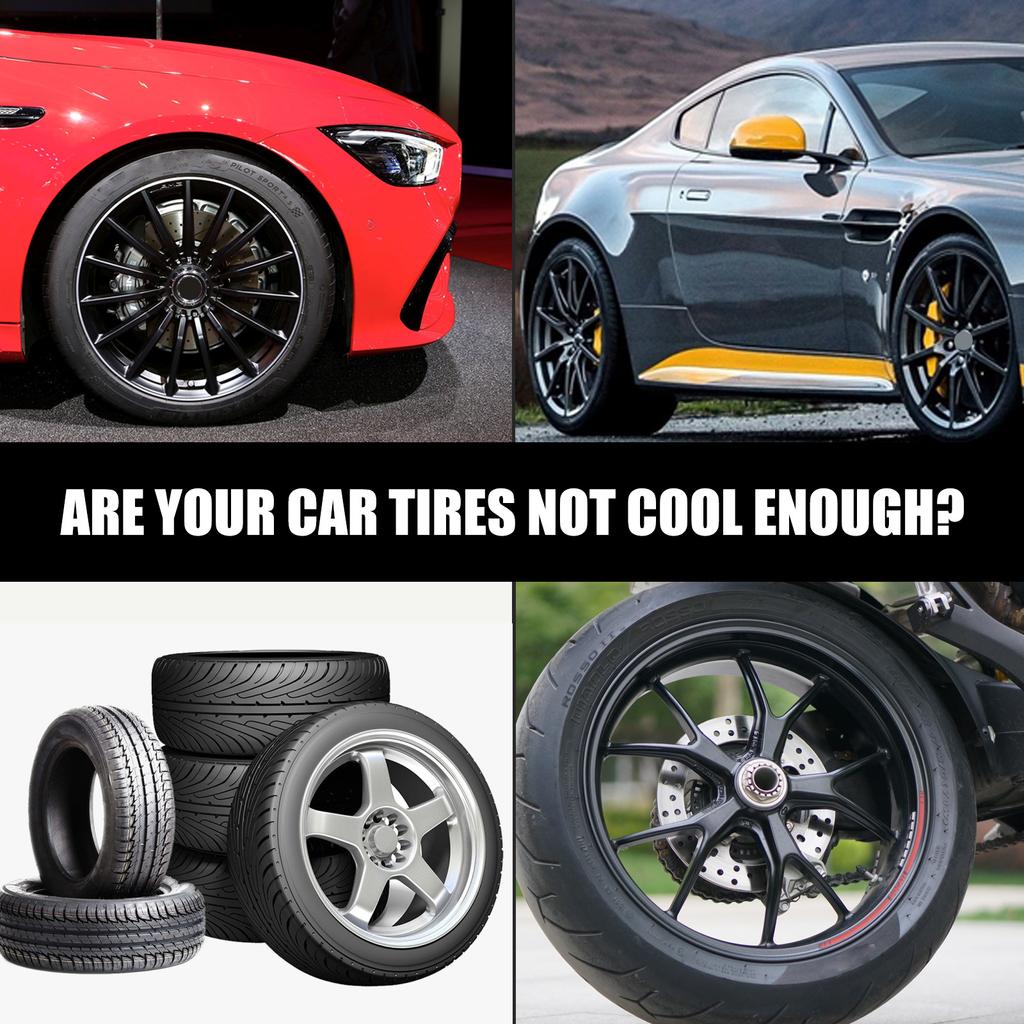 4 шт., ручка для рисования автомобиля, водостойкая ручка для автомобильных колес, масляная краска для шин, авто резиновый протектор шин, компакт-диск, металлический перманентный маркер для краски