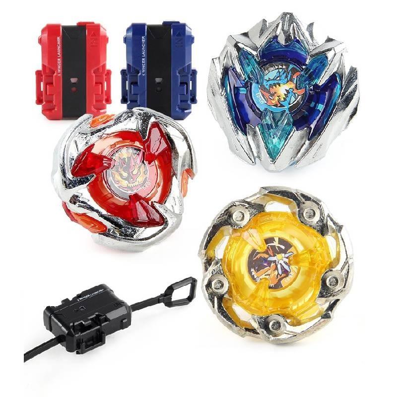 Premium Alloy Beyblade Battle Tops Set With Launcher Sturdy And Durable Toys