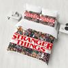 Набор пододеяльников Stranger Things Комплекты постельного белья Пододеяльники Размер King Size 3D Детский комплект постельного белья