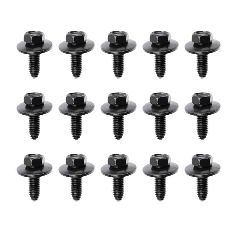 30mm 8mm Carbon Steel Bolt And 13mm Hexagonal Head U Nut Clamp Vibration Proof Automotive Component Fastener