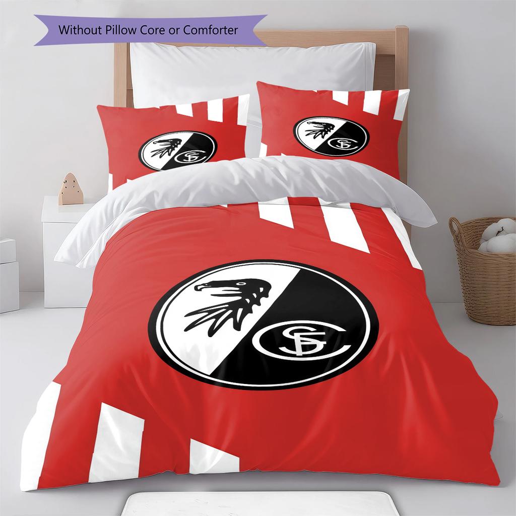 Freiburg e RugPattern Bedding Quilt Set Quilt Cover Pillowcase Home Decoration Birthday Gift (1 * duvet cover + 2 * pillowcase, without core)