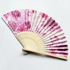 Silk Fan Chinese Japanese Style Folding Home Decoration Vintage Art Craft Gift