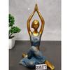 Resin Yoga Lady Home & Office Decor Fantasy Showpiece
