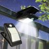 Saiveina Outdoor Solar Sensor Light with Motion Solar Solar USB 3000mAh Garden Motion Sensor Clip LED Light with 4 Auto Night Parking Daylight White