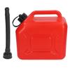Канистра для бензина 5 л 1,3 галлона АБС герметичная красная переносная емкость для бензина с выпускной трубой 27 см и