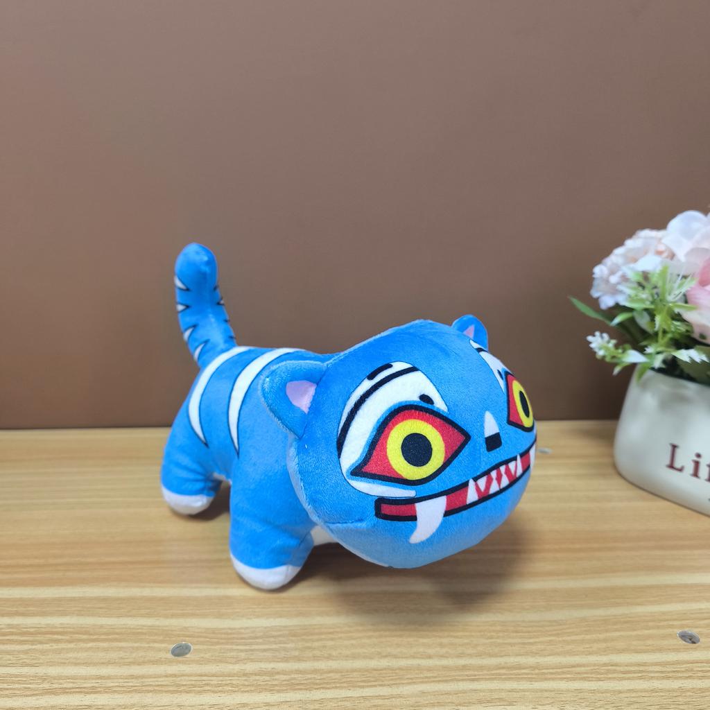 Demon Hunters Tiger Plush Toy Demon Hunters Kpop Accessories Toy Tiger Plushie Doll Demon Hunters Merch Birthday Gift