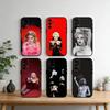 Чехол для телефона Singer M-Madonna для Samsung S25, S24, S21, S22, S23, S30, Ultra, S20, Plus, Fe, Note, 10, 9, 5G Черный чехол
