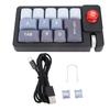Macro Keyboard Wired RGB Lighting Type-c Port Hot Swappable Programmable Mechanical Keypad for