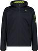 Куртка CMP Light Softshell Jacket с отстегивающимся капюшоном (39A5027) Softshelljacket Man Zip Hood (39a5027-03ut) antracite-acido