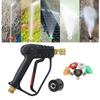 High Pressure Washer Quick Connect 5 Nozzles Quick Connector for Plastic Connector
