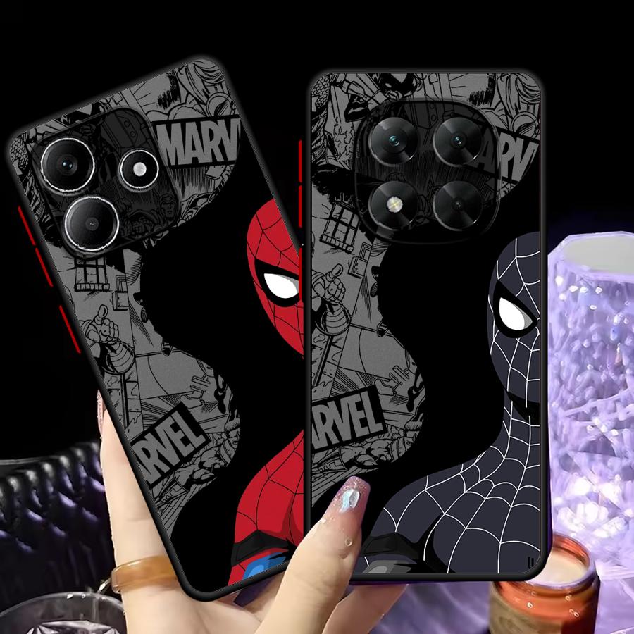 Чехол Marvels Spider-Man Venom для Xiaomi Redmi Note 14 A4 9S 11 10 13 Pro Plus 13C 12 14C Funda Чехол для телефона