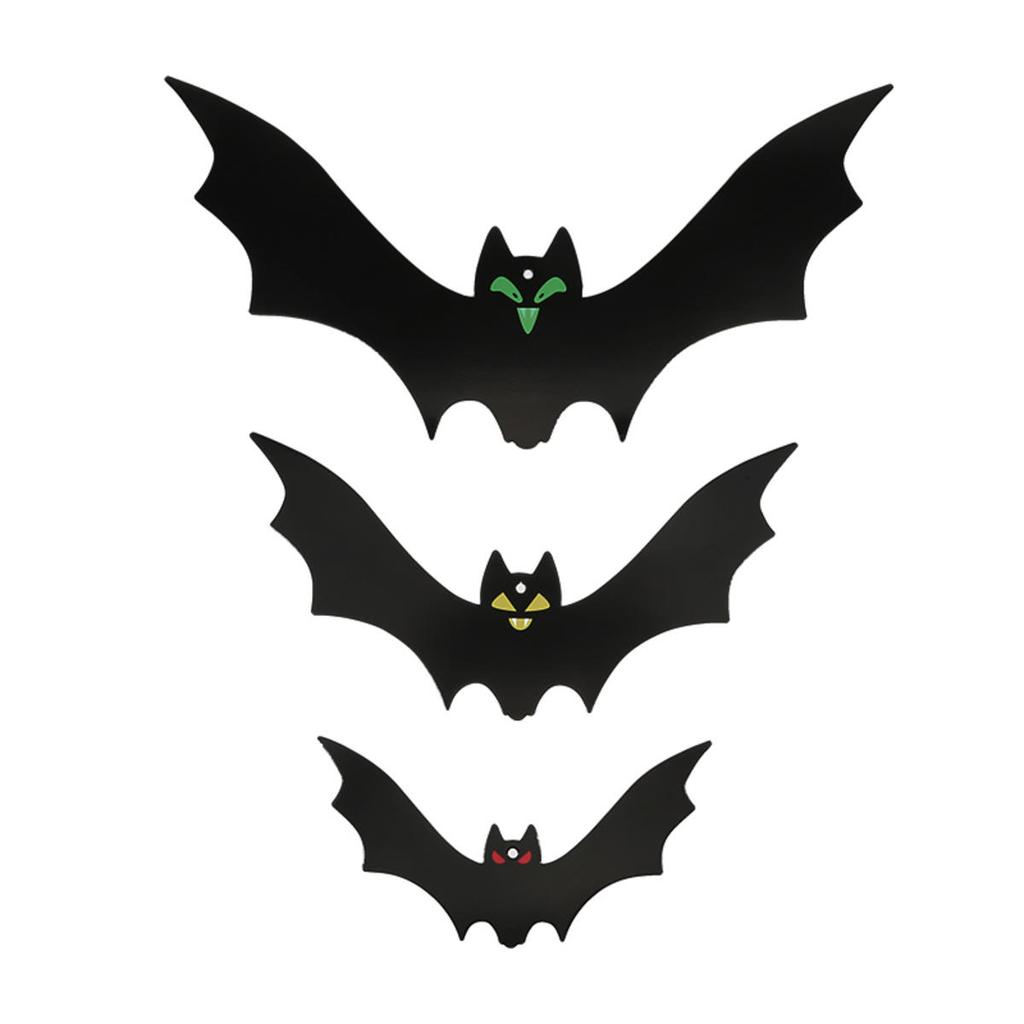 Хэллоуин Тема Креативный Подвесной Кулон Черная Летучая Мышь Украшение Сцены для Вечеринки Для DIY Домашнего Декора Принадлежности