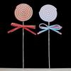 Imitation Large Lollipop Prop Ornament Fake Candy Decor Christmas Tree Garland Desktop Holiday Home Decor