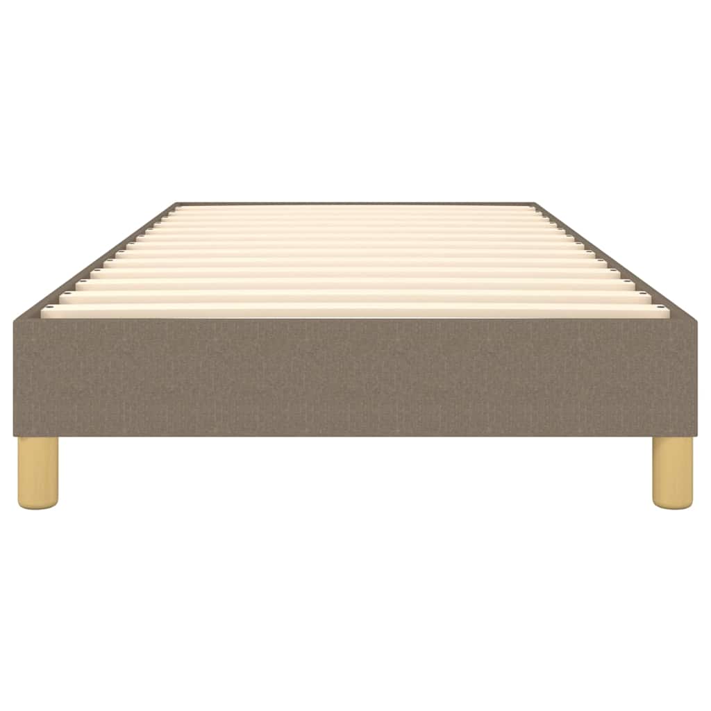 Vidaxl Rama Łóżka Bez Materaca Taupe 80X200 Cm Tkanina