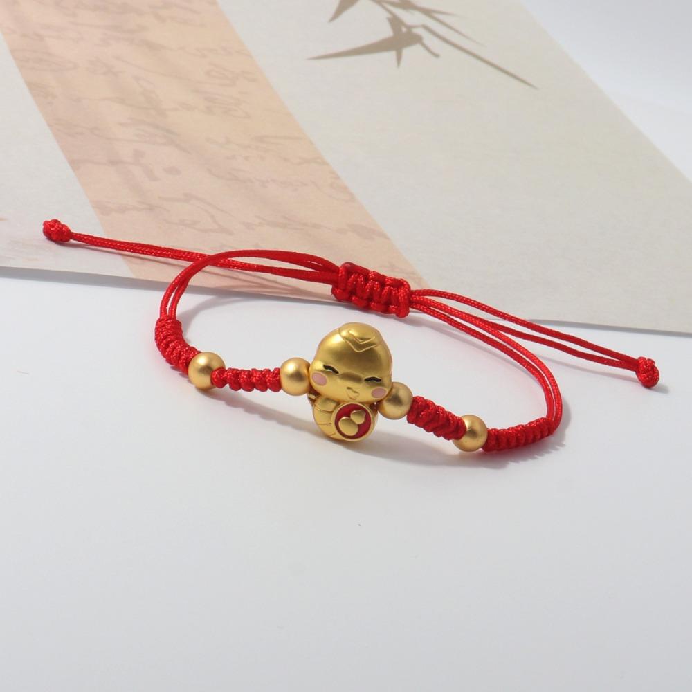 New Year Snake Year Bracelet Hand Rope Fortune Bracelet Unique Lucky Red Rope Decoration