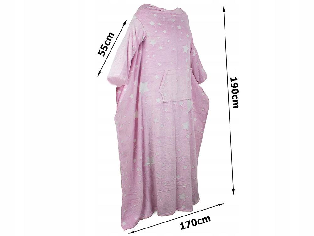 Blanket with Sleeves 150X200 Shiny Pink (40) Gab_B