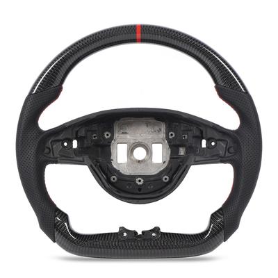 Рулевое колесо из углеволокна Перфорированная кожа Для A B C E S CLA GLC GLE W176 W205 W213 W222 X253 W166 C117 AMG Line