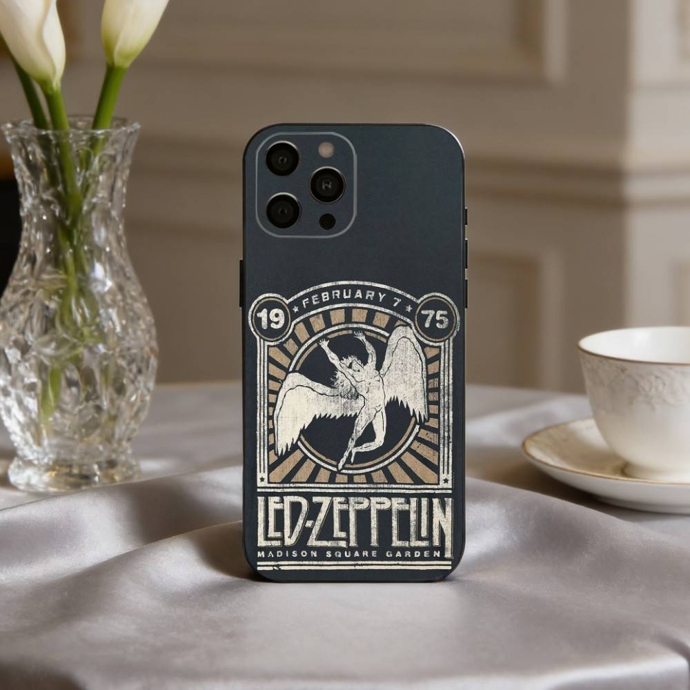 Rockin L-Led Z-Zeppelin BAND Phone Case Silicone Soft For IPhone 17pro 16 15 14 13 12 11 X XR Plus Pro Max Plus