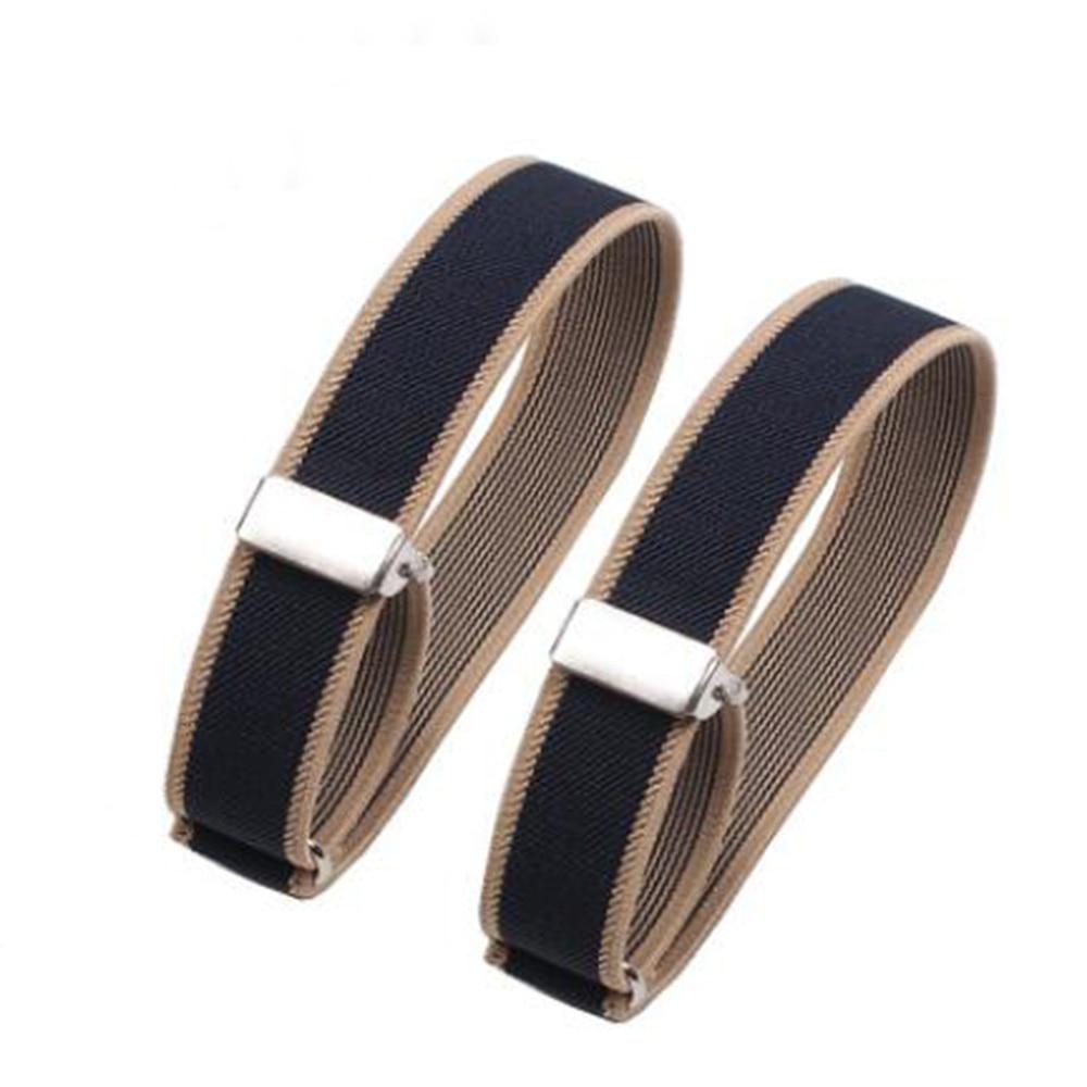 1 Pair Elastic Armband Shirt Sleeve Holder Women Men Fashion Adjustable Arm Cuffs Bands for Party Wedding Clothing Accessories