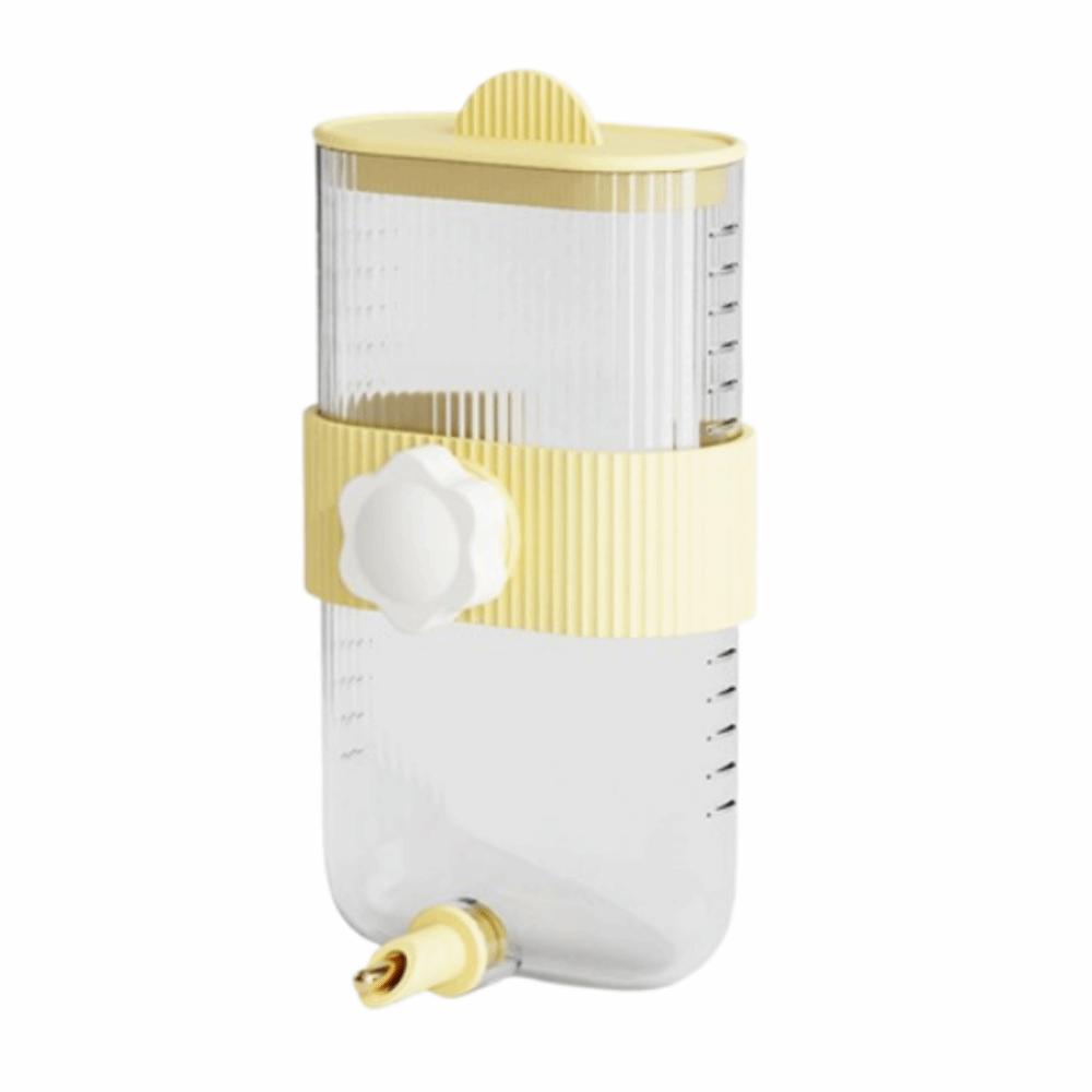 Wall Mount Bird Water Drinker 360ML with Scale Rabbit Water Dispenser Large Capacity Portable Pet Hanging Feeder