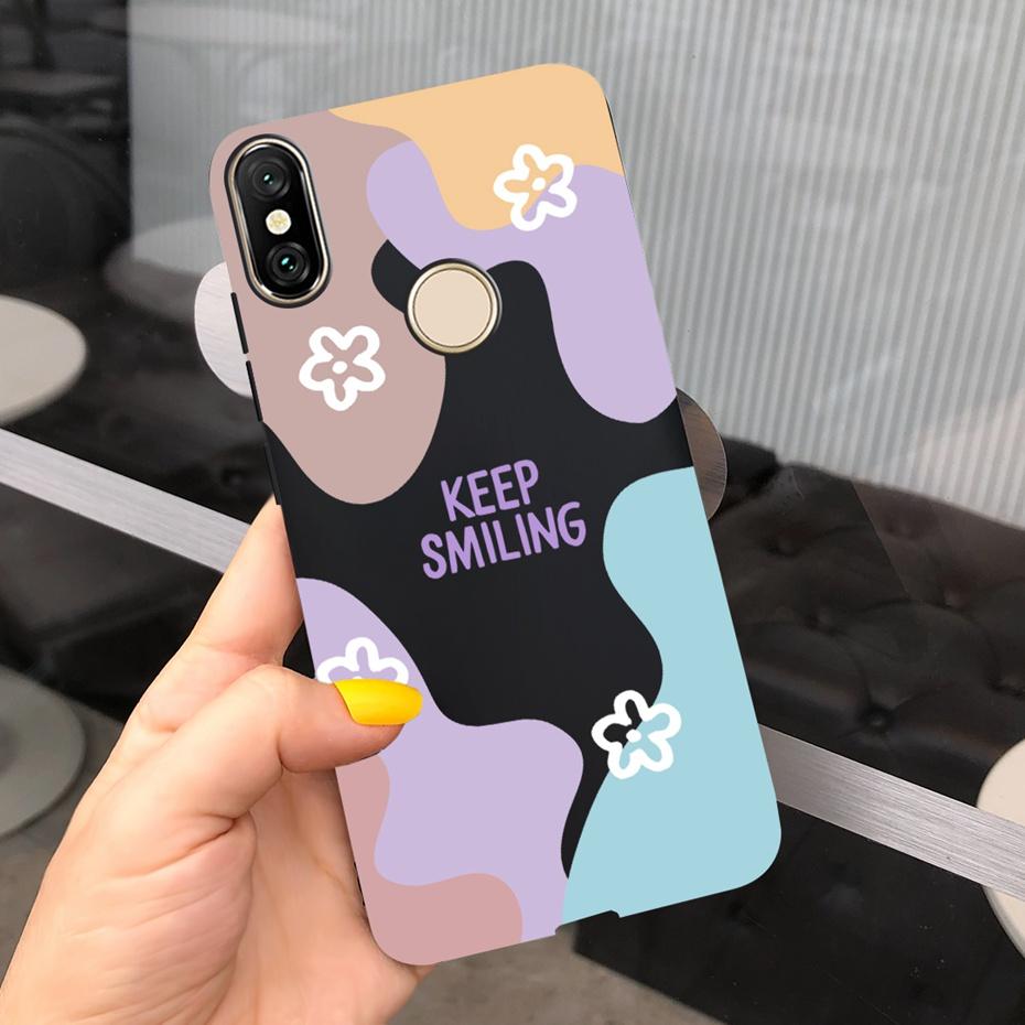 Чехол для телефона Xiaomi Redmi S2 (Редми Y2) Милый Узор Макарон Силиконовый Мягкий Чехол Для RedmiS2 S 2 Y2 Fundas