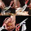 Stainless Steel Kitchen Scissors Household Strong Chicken Bone Scissors Multipurpose Kitchen Shears for Meat Fish Vegetables5