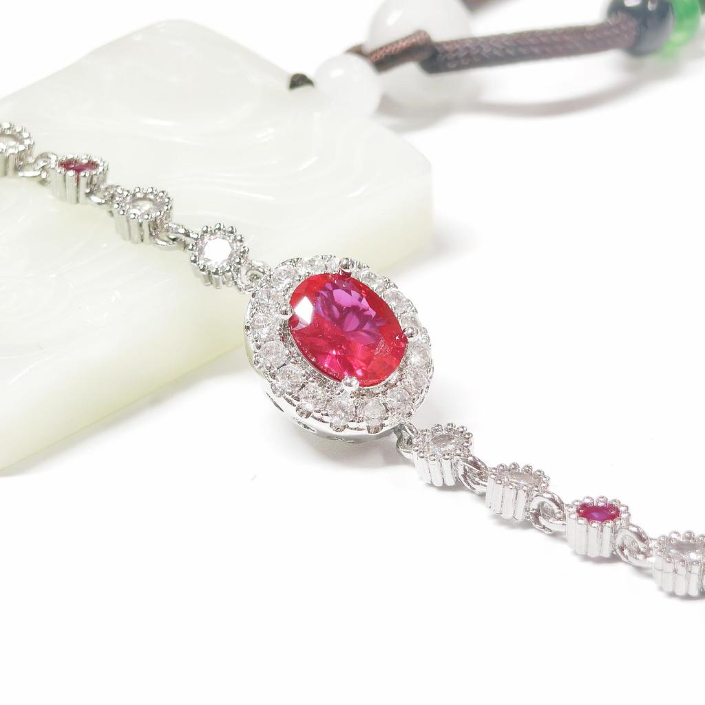 Gusen Jewelry: Новый браслет из драгоценных камней в китайском стиле, легкая роскошь, для элегантного очарования женщин