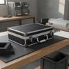 Алюминиевый кейс для инструментов Экранированный портфель Ударопрочный Переносной Серебристый 29x20x9см Пустой
