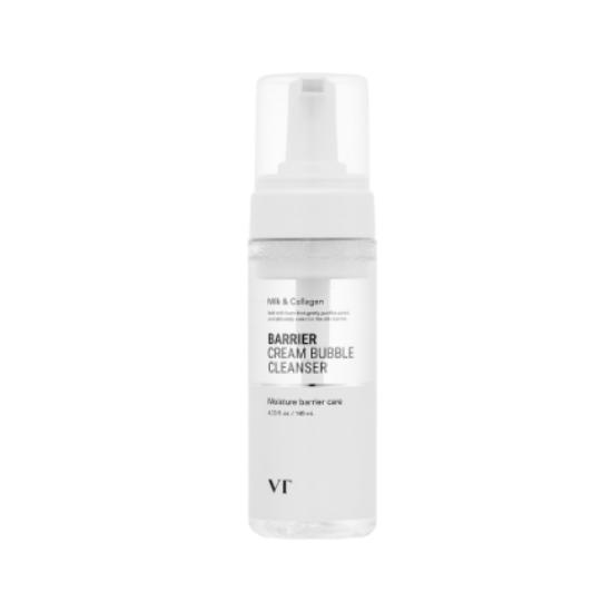 VT Cosmetics Barrier Cream Bubble Cleanser – Gentle Moisturizing Facial Cleanser for Skin Barrier Care – 140ml / 4.73 fl.oz.