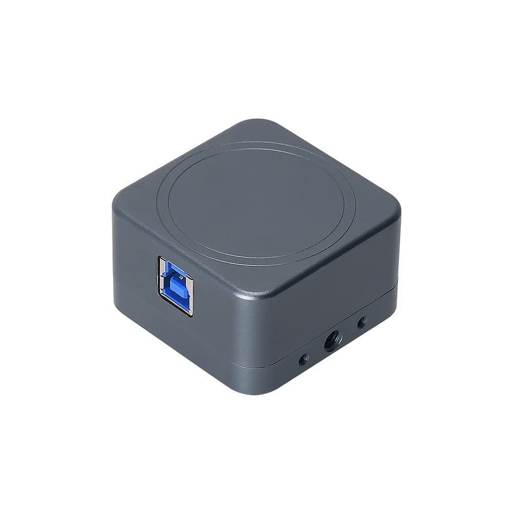 HAYEAR 8MP Sensor 4K USB промышленная камера цифровой окуляр микроскоп и серый 1/1.8" (Черный Доступен) (Серый)