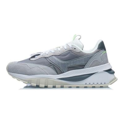 Кроссовки мужские Li Ning Fangyuan Evo с низким верхом, нескользящие, износостойкие, серые AGCR227-2
