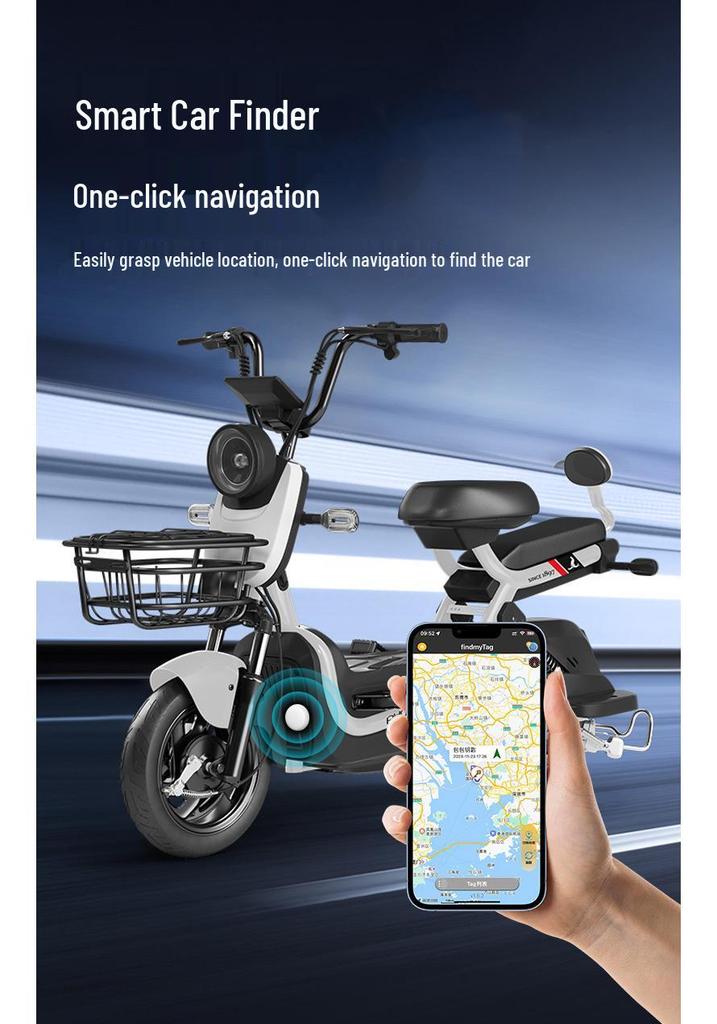 Compact Anti-Lost Magnetic Tracker for Electric Vehicles, Bicycles & Hoverboards