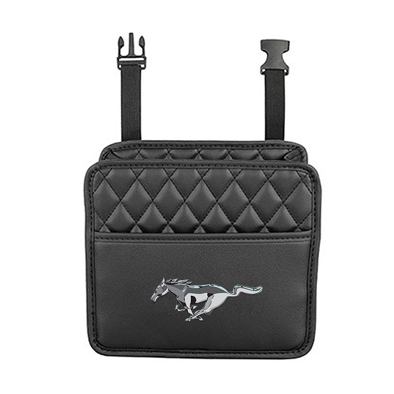 1 шт. Карман для хранения на спинке сиденья автомобиля Подвесной органайзер для хранения в автомобиле Для Ford Mustang F10 Zapatillas Miniatura Gt Shelby 2005 2015-2022 Женский 2012 Kuga