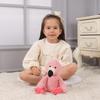 Apricot Lamb Pink Flamingo Plush Toy for Soft and Fluffy Pink Flamingo for Girls and 23cm Kids, Cute, Boys,