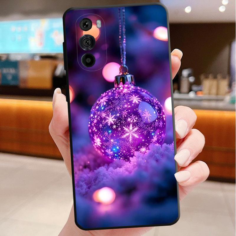 Merry Christmas Tree Funda Phone Case For Motorola Edge 50 40 Pro 60 50 40 30 Ultra Neo Fusion Moto G Play G Stylus G Power G