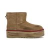 UGG 811 Manufacturing, Free Bird Термоустойчивые нескользящие короткие снегоступы Женские Каштаново-коричневые 1134991-CHE(Команда80-)