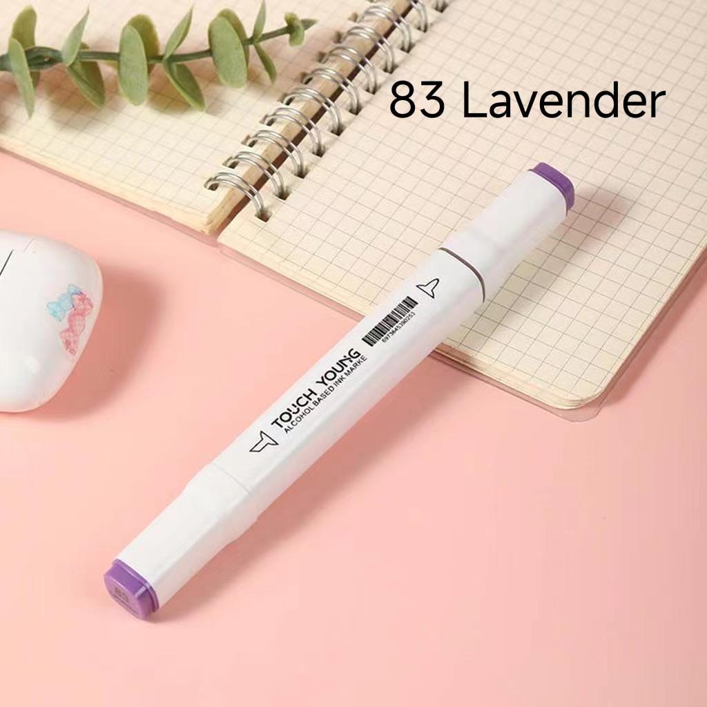 6th Gen Double Tip White Square Barrel Oil-Based Marker for Drawing & Hand-Painting