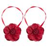 2Pcs 3D Flower Magnetic Curtain Tiebacks Minimalist Curtain Holdbacks  Sheer Curtains