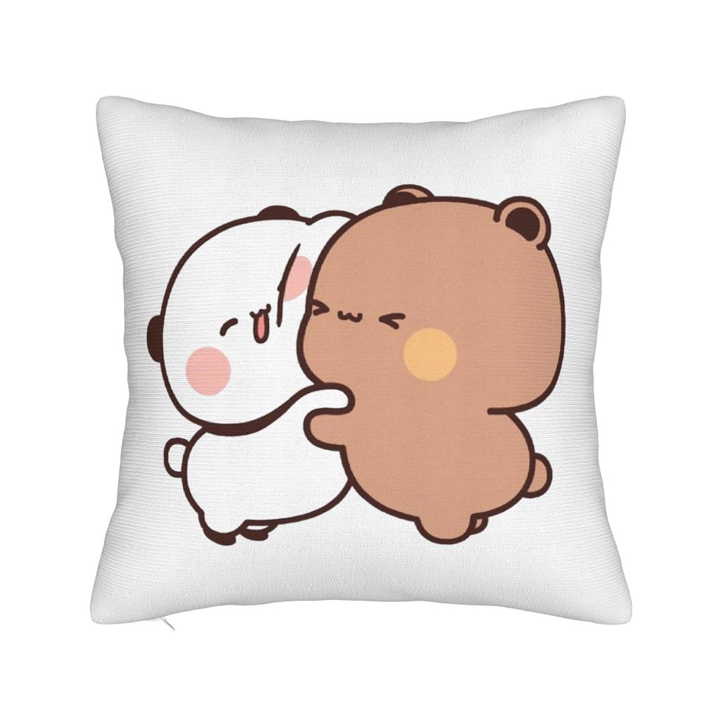 BuBu Panda DuDu Bear Christmas Love Pillowcase Cushion Cover Decorations Xmas Cute Throw Pillow Case Cover Home Drop Shipping