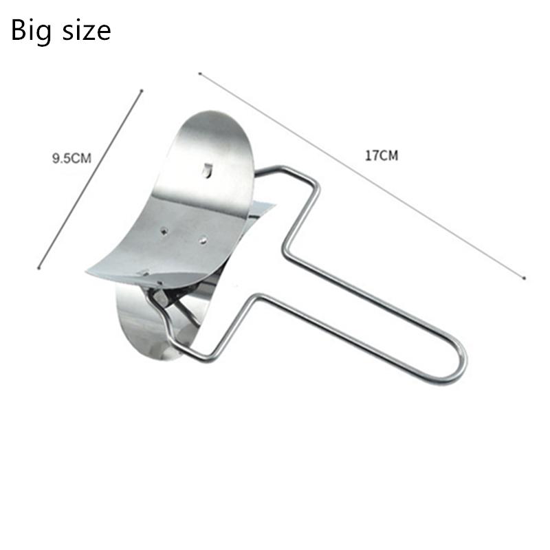 Dumpling Mold Jiaozi Maker Stainless Steel Hand Dough Presser Circle Roller Machine Kitchen Pizza Pastry Cutters Cooking Tools